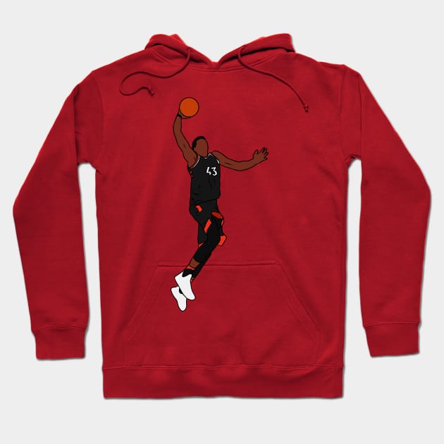 Pascal Siakam Dunk Hoodie by rattraptees